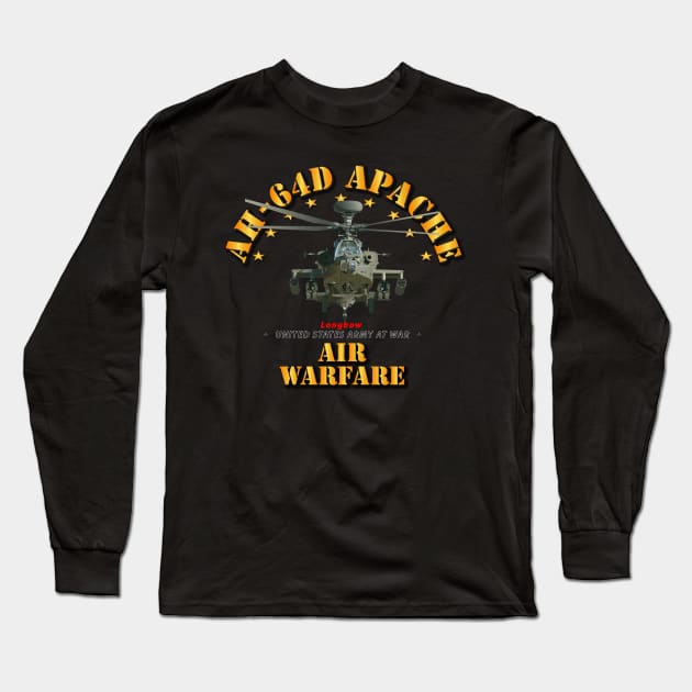 AH-64D Apache Longbow - Air Warfare Long Sleeve T-Shirt by twix123844